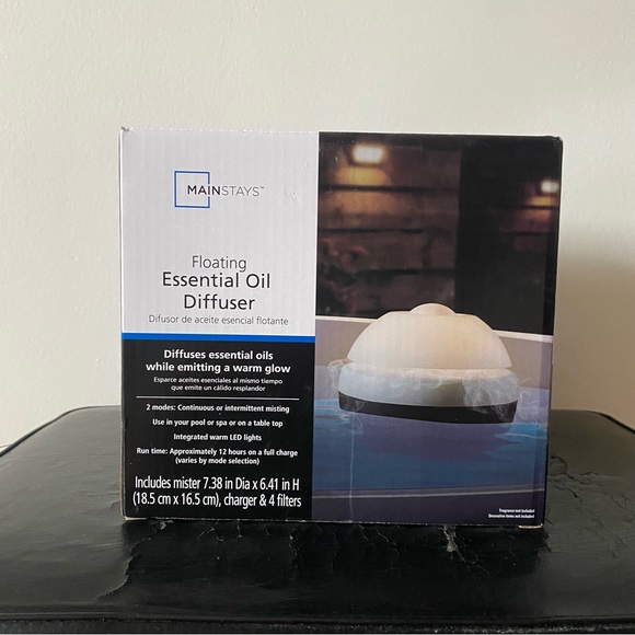 NIB Mainstays Pool & Spa Aroma Floating Essential Oil Diffuser - Picture 3 of 14